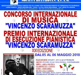 Concorso internazionale Scaramuzza 2018