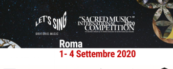 Il Concorso Musica Sacra è confermato dal 1 al 4 settembre. Fino al 15 luglio iscrizioni aperte