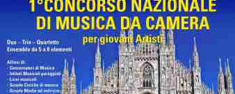 1° Concorso Nazionale di Musica da Camera per giovani Artisti - Milano 2015